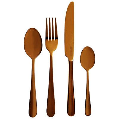 Viners Cutlery Set, 16 Piece Gold